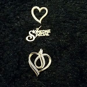 Gold pendants. $10 each or all for $25.